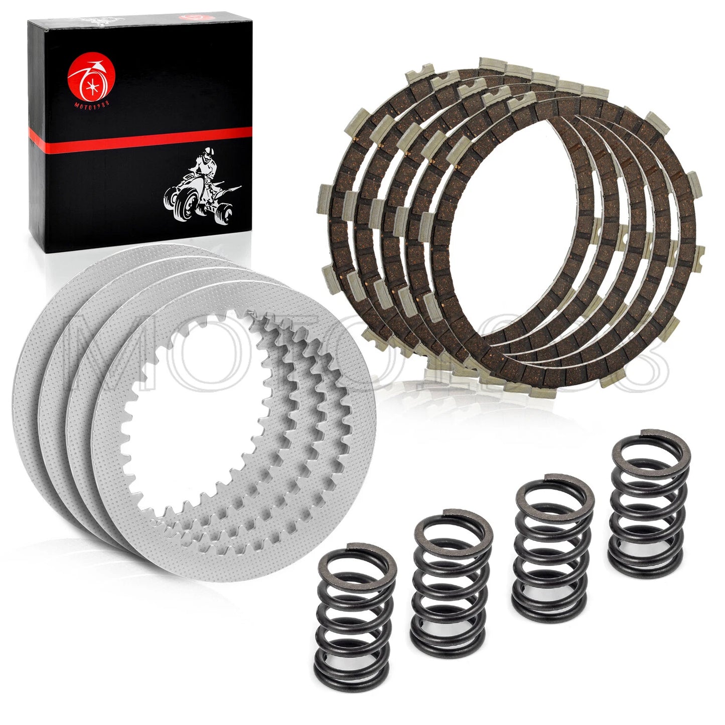 Clutch Friction Plates & Gasket Kit for Kawasaki Bayou 300
