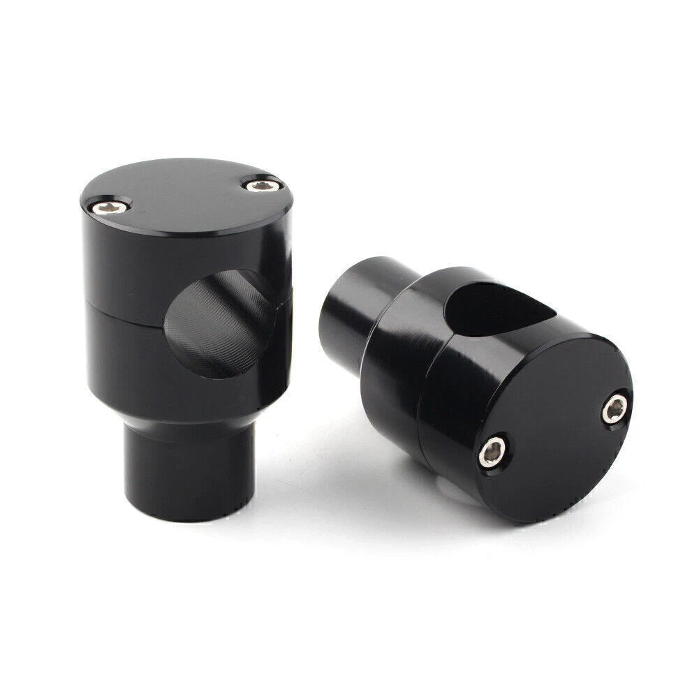 1" Handlebar Mount Adapter Risers for Honda Harley Motorcycle