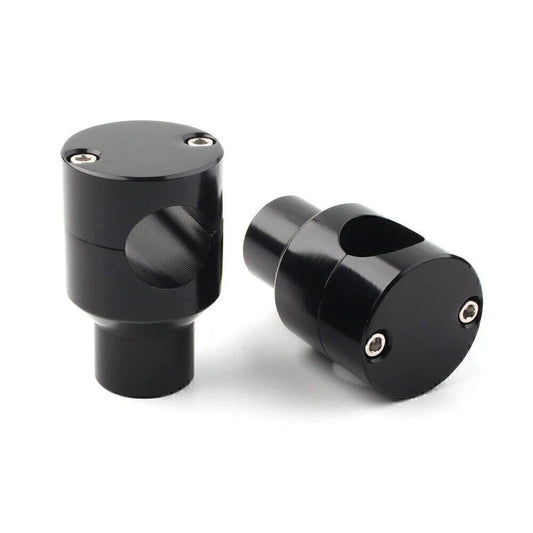 1" Handlebar Mount Adapter Risers for Honda Harley Motorcycle