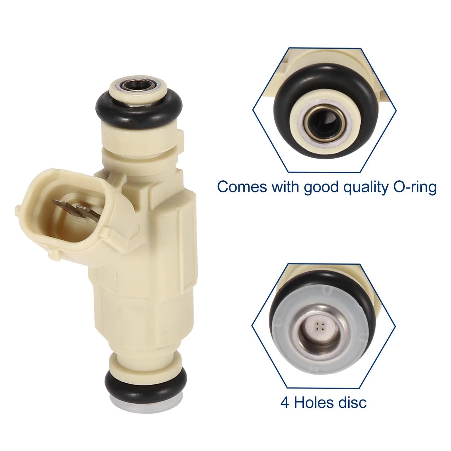 Fuel Injector for Hyundai Santa Fe, Tucson, Elantra, Tiburon 2.0L, 2.7L