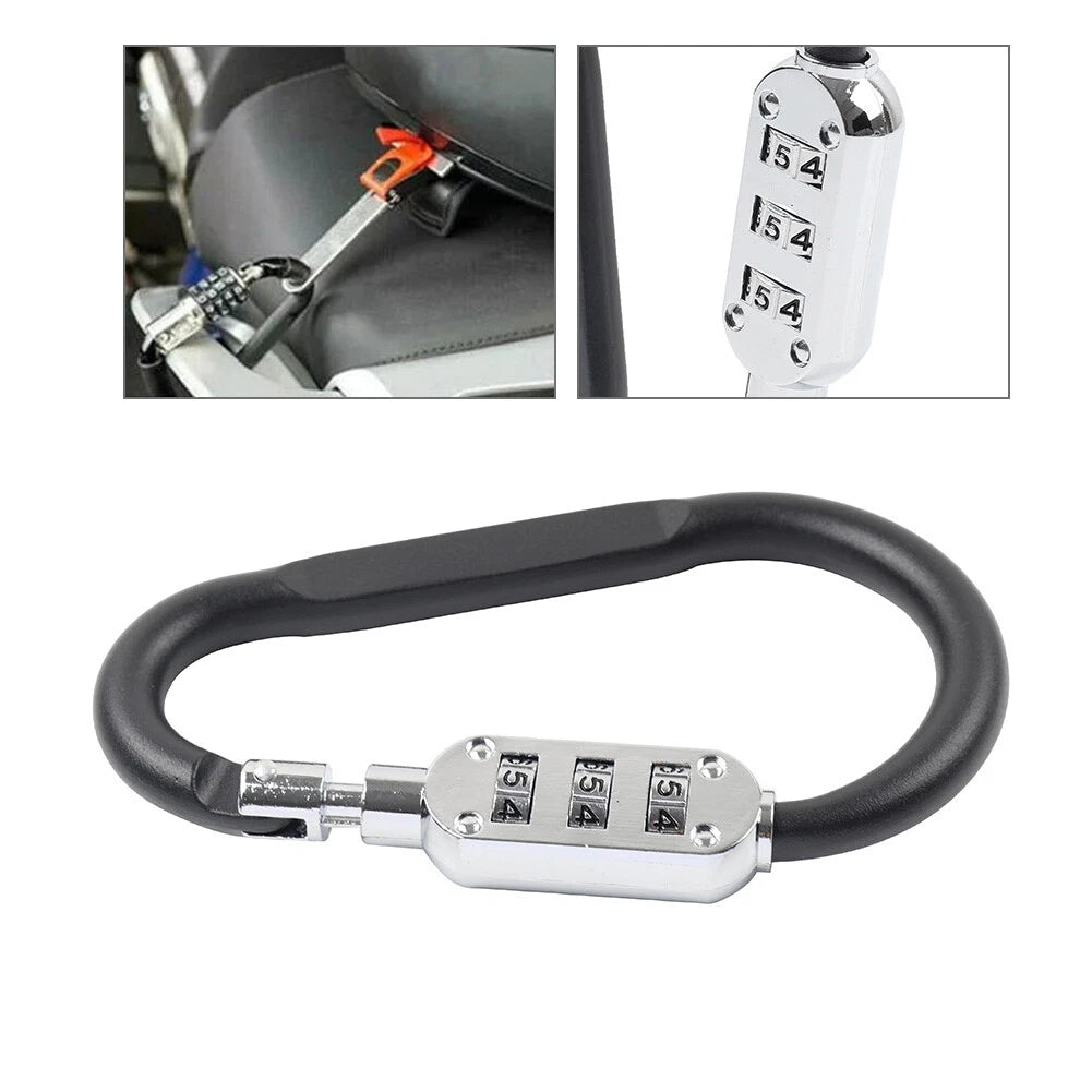 Universal Motorcycle Helmet Lock Buckle Anti-theft Fastener for Harley