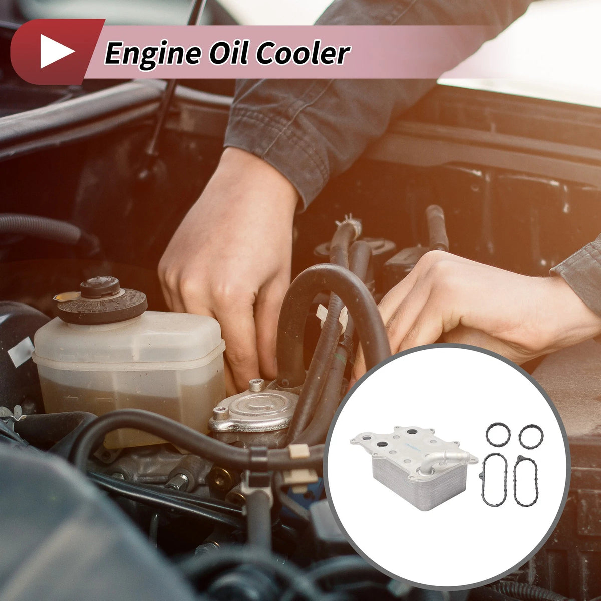 Engine Oil Cooler for Ford F250 Super Duty 6.7L (2011-2019)