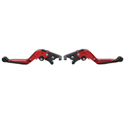 CNC Extendable Brake Clutch Levers for Yamaha YZF R1 (2009-2014) Red