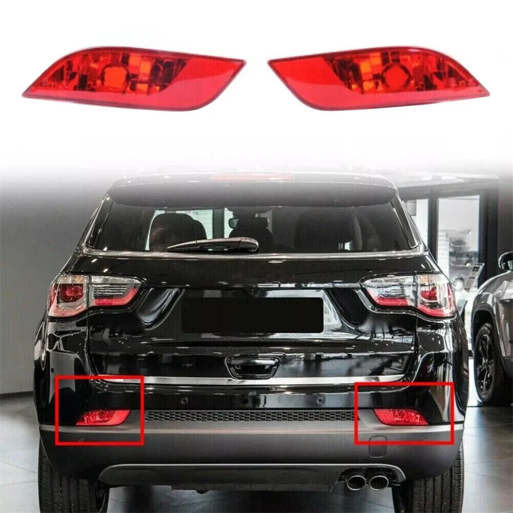 Rear Bumper Reflector Light for Jeep Compass (2017-2022)