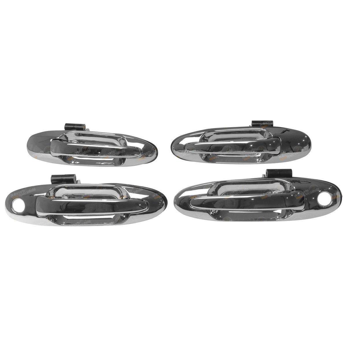 Door Handle Set / Front + Rear for Toyota Landcruiser (1998–2007)