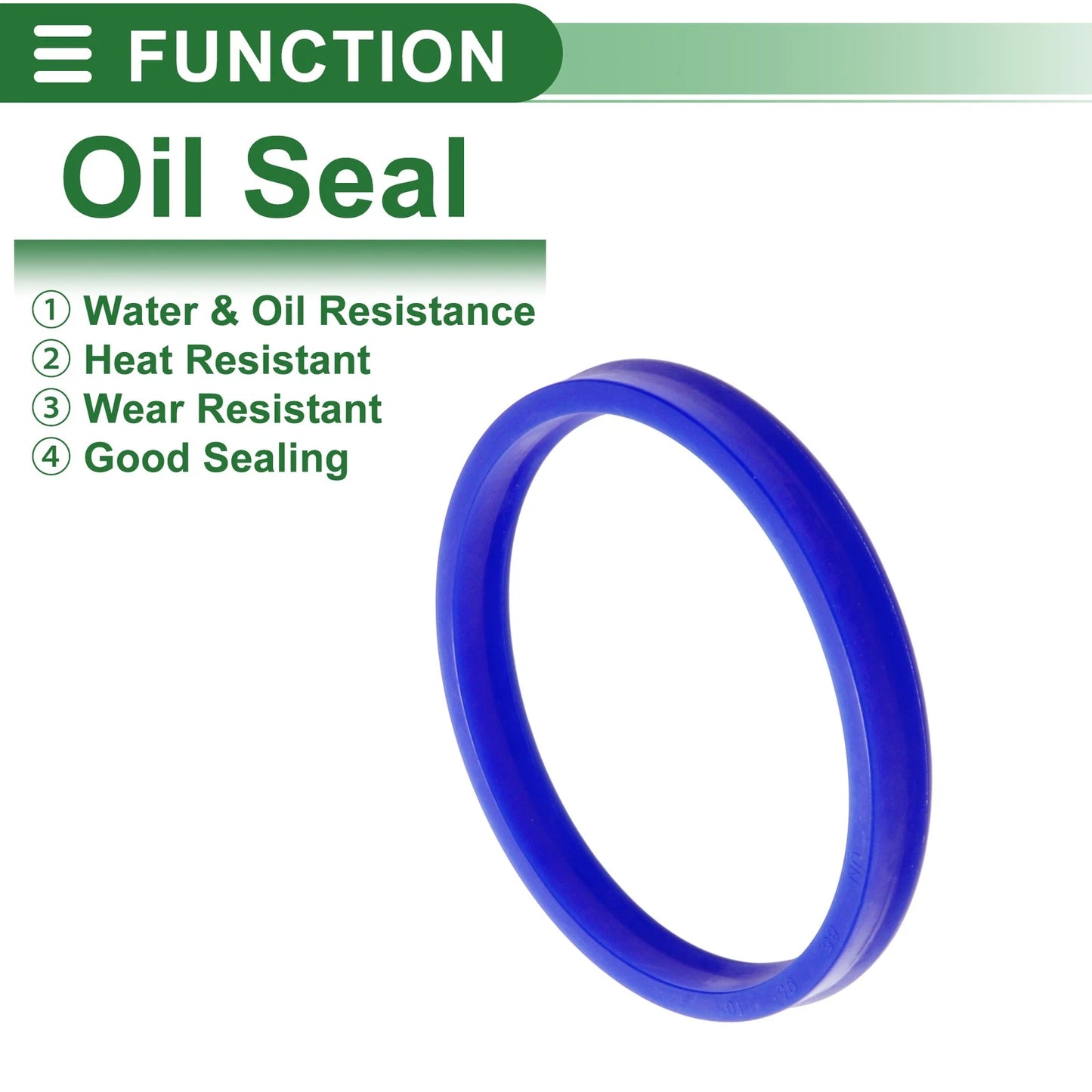 Oil Seal 85x95x10mm 5 x Rotary Shaft Seal TPU for All Vehicles