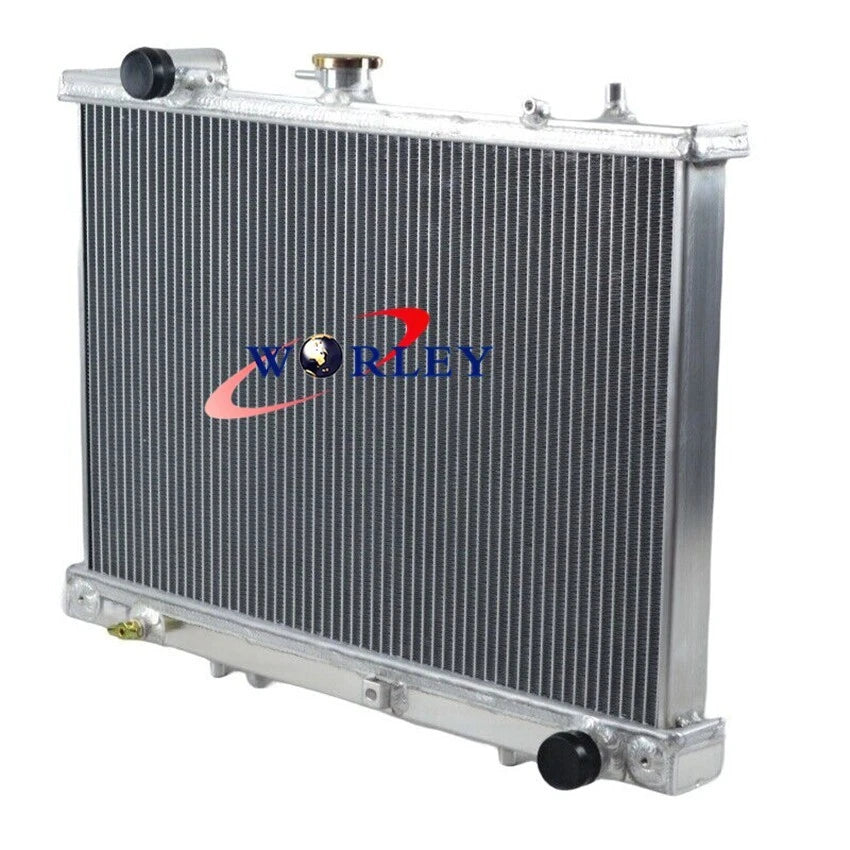 2 Row Aluminum Radiator for Mitsubishi Triton 2.4L Petrol/2.8L Diesel (1996-2006)