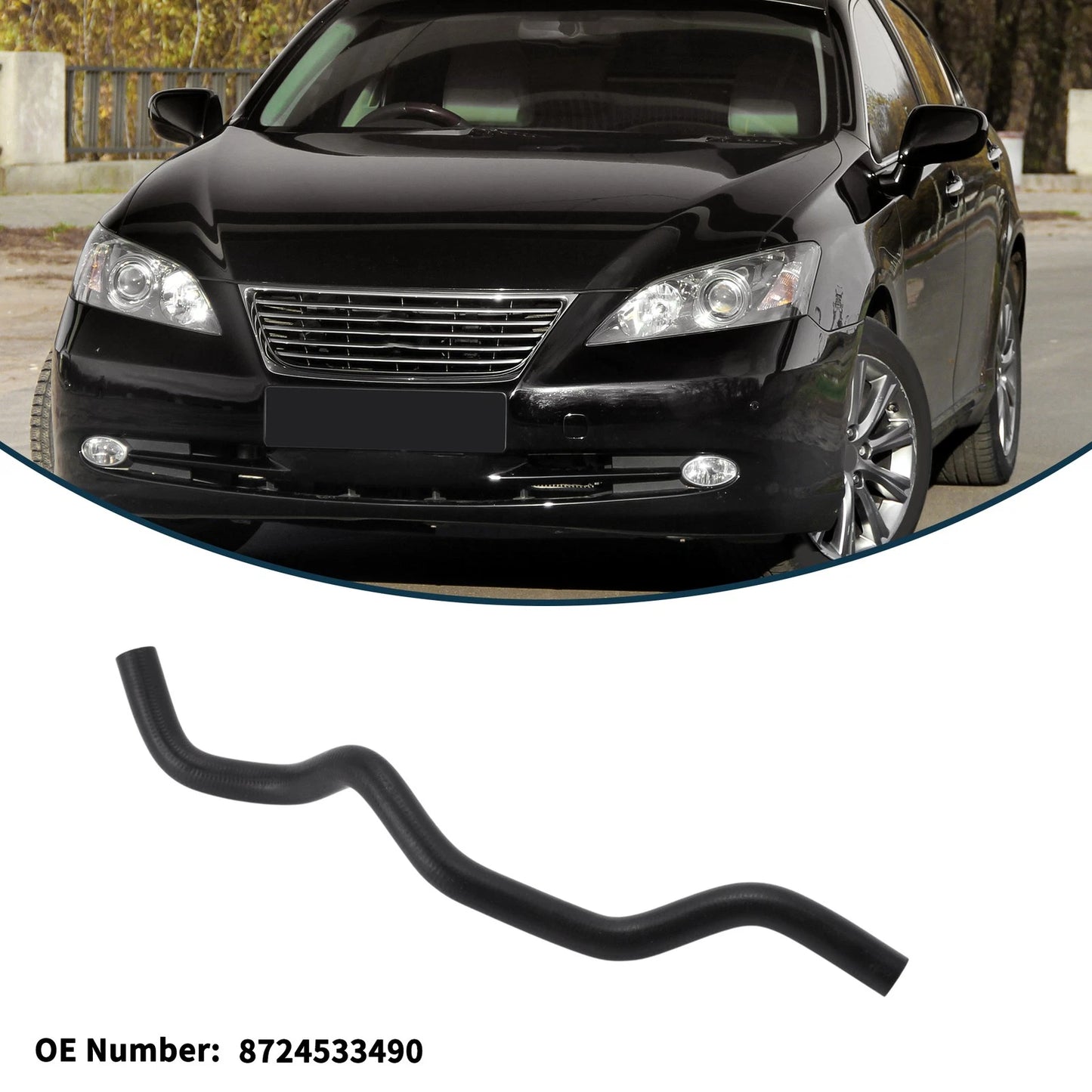 Radiator Hose for Lexus ES350 2007-2012 Rubber Heating Water Pipe