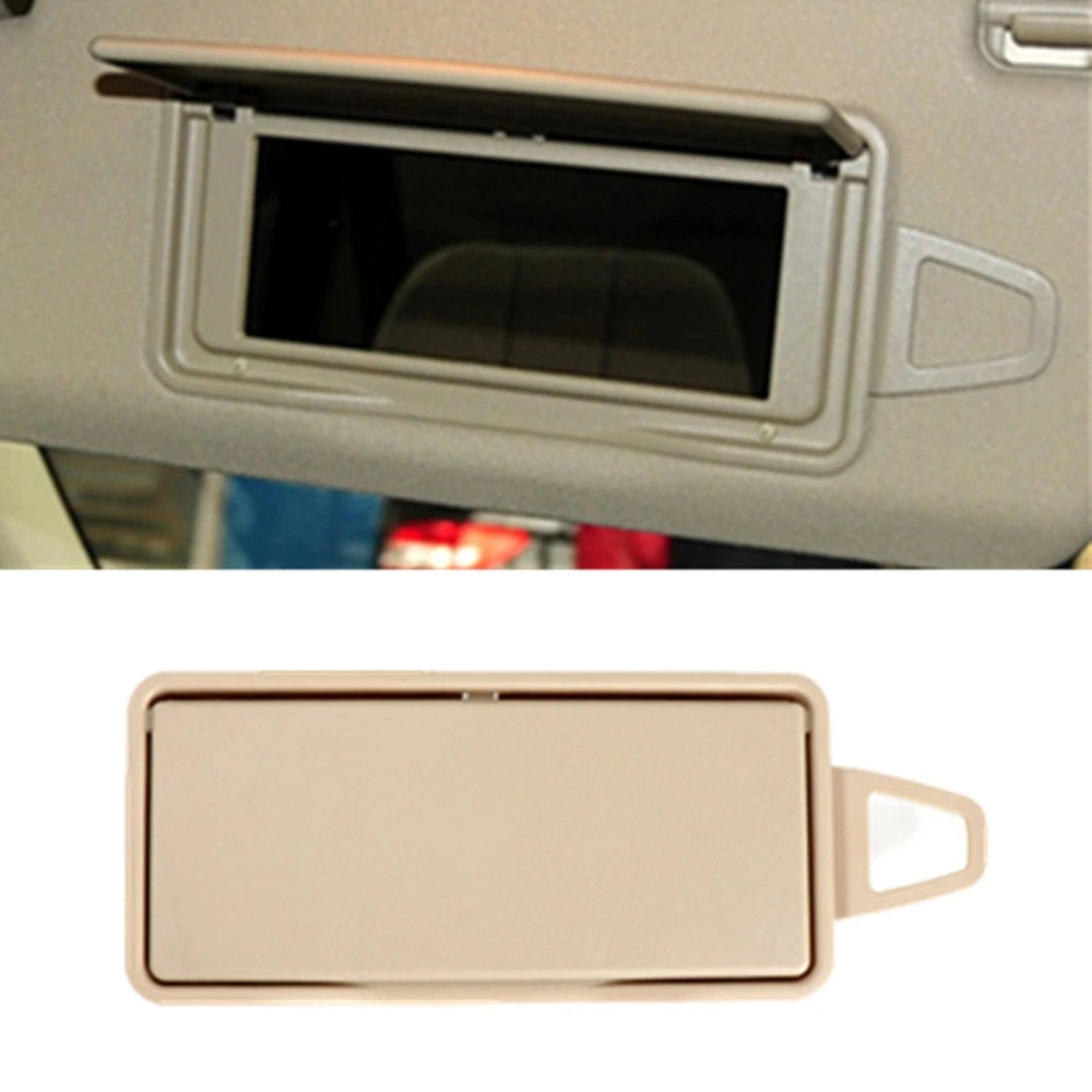 Sun Visor Mirror Frame Cover for Benz W212 E-Class W218 CLS Light Beige