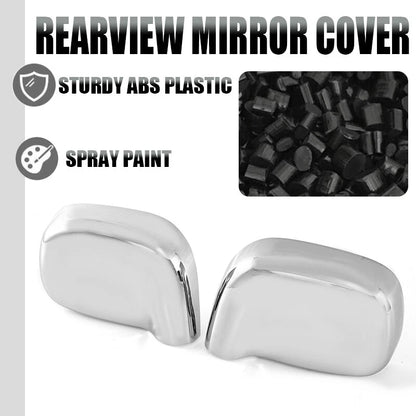 Chrome Side Mirror Covers for 2002-2008 Dodge Ram 1500 2500 3500 (2002-2008)
