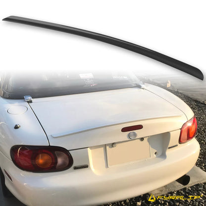 28W Black Boot Lip Spoiler for Mazda MX-5 Miata (1999-2005)