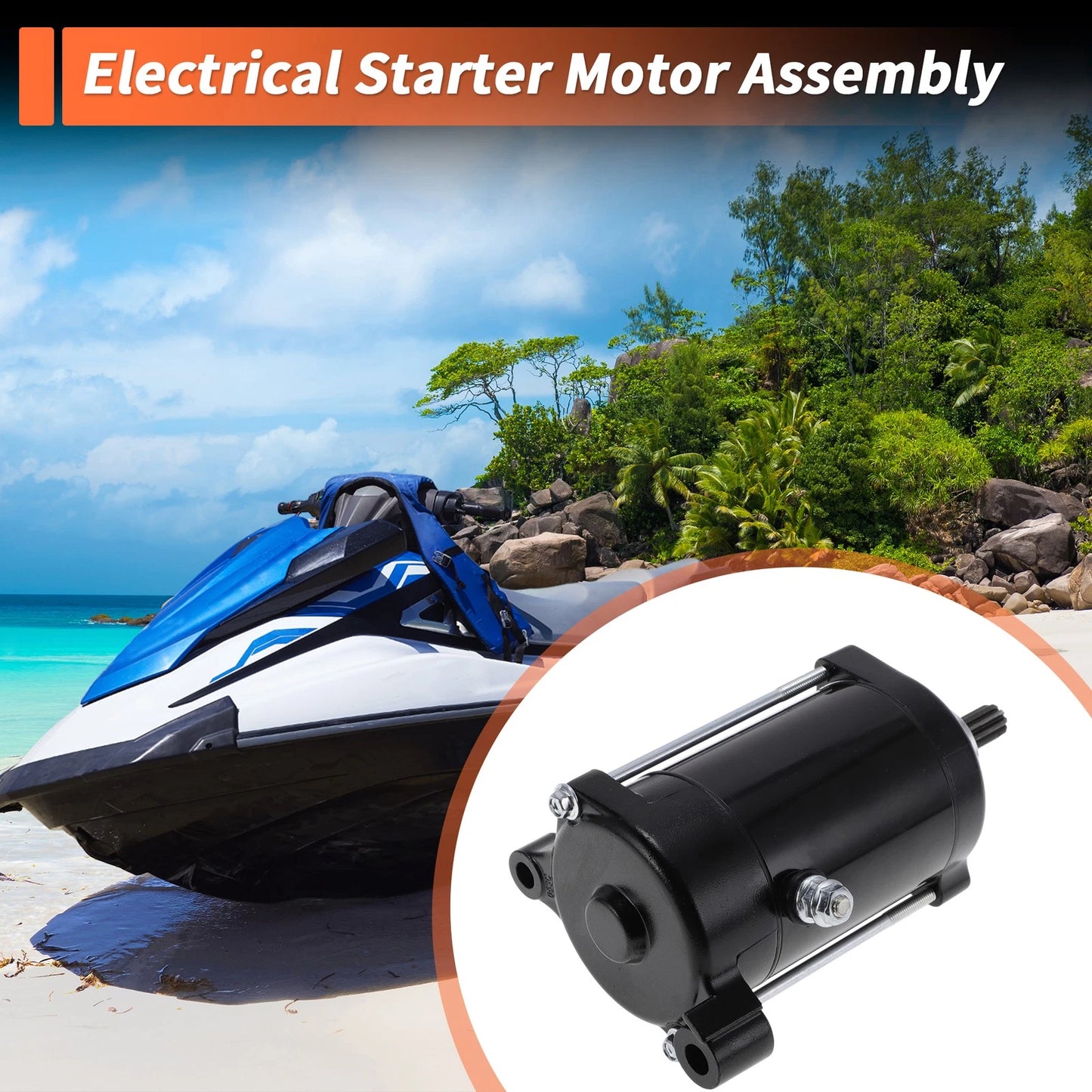 Starter Motor 1 Pc for Yamaha LX 650 (1991–1993)