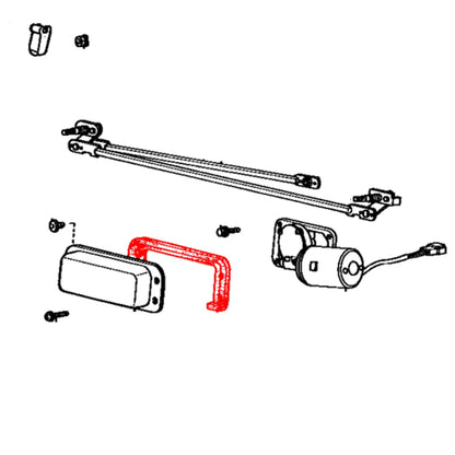 Packing Windshield Wiper Motor for Toyota Land Cruiser BJ40/42/46 FJ43/45 HJ45