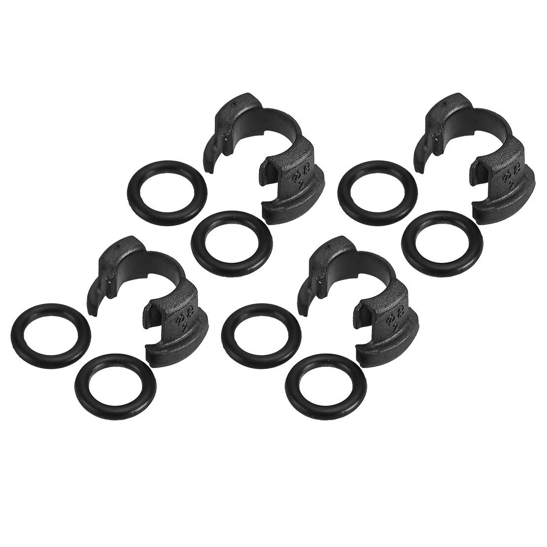 Set of 4 AC Condenser Hard Line Lock Clips for Toyota Corolla (2014-2019)