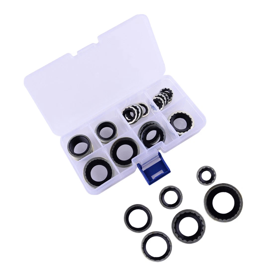 30 x Sealing Gaskets for A/C Air Conditioning System Expansion Valve - Universal