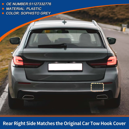 Rear Tow Hook Cover for BMW 5-Series F10 (2011-2017)