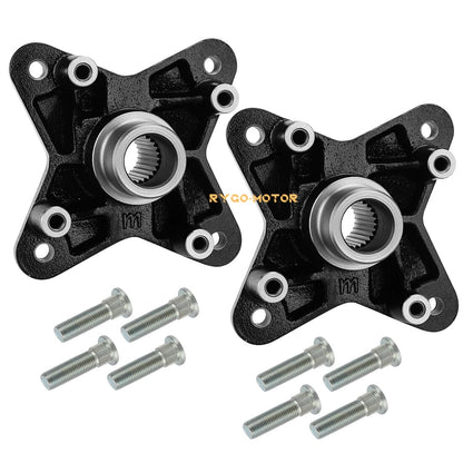2 x Rear Wheel Hubs & Bolts for Polaris RZR XP 900 (2011–2013)