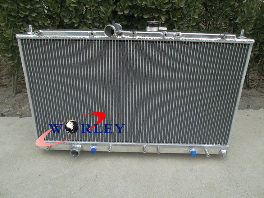 Aluminum Radiator + Fans for Mitsubishi Galant VR4 EC5A/EC5W (1996-2003)