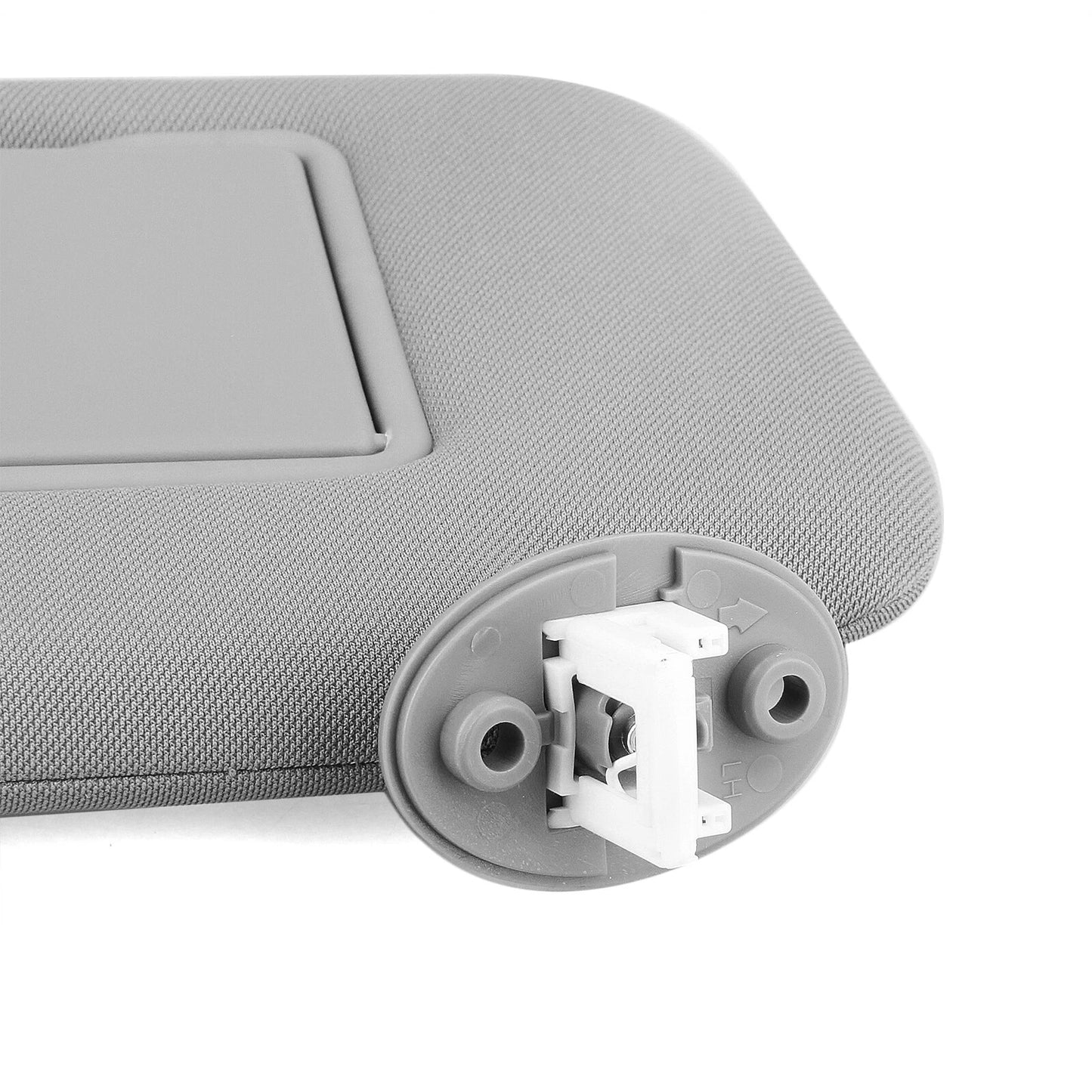 1x Gray Sun Visor Shade Cover for Toyota Highlander (2014-2019)