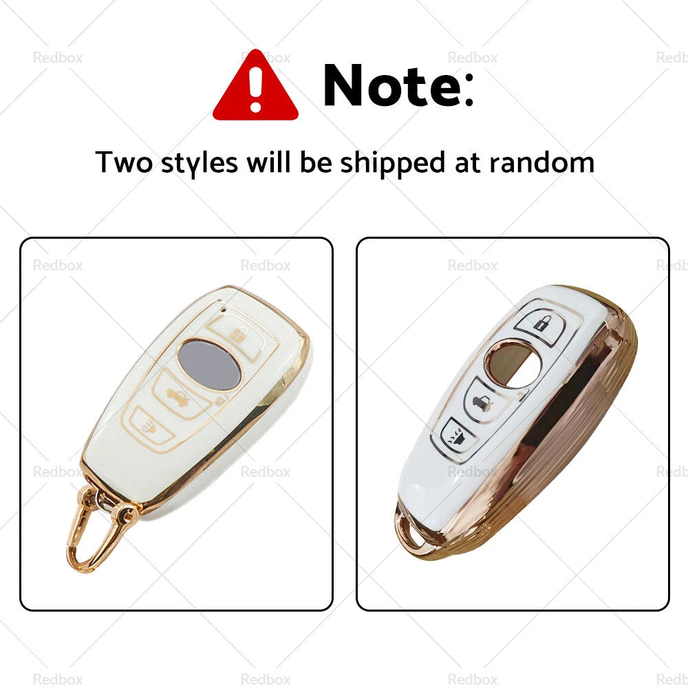 TPU Remote Key Case Cover for Subaru BRZ, Forester, Outback, Impreza, WRX