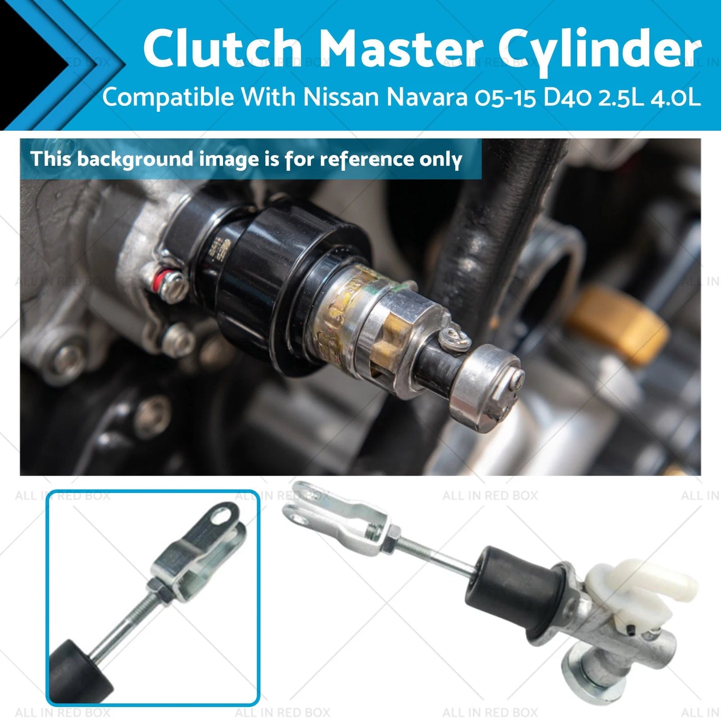 Clutch Master Cylinder for Nissan Navara D40 2.5L 4.0L (2005-2015)