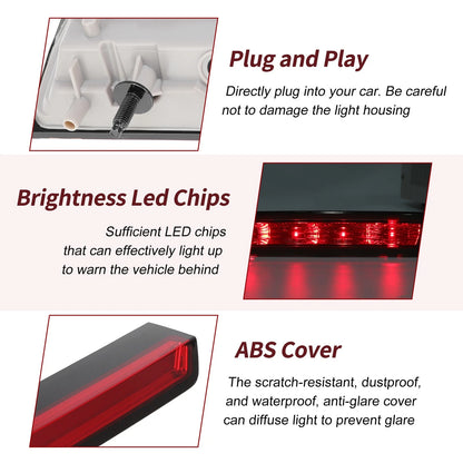 High Mounted LED Third Brake Light Lamp for Chevy Tahoe Suburban
