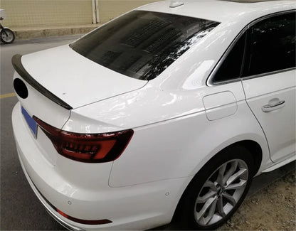 Rear Spoiler Glossy Black Wing Lip for Audi B9 A4 S4 Sedan (2017-2024)