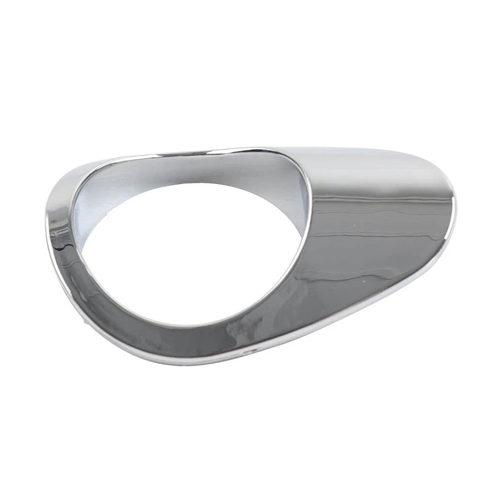 Chrome Right Side Battery Cover Trim & Oil Dipstick Bezel Kit for Harley XL1200