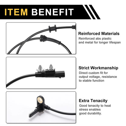 ABS Wheel Speed Sensor for Nissan TITAN (2012-2015) Rear Left