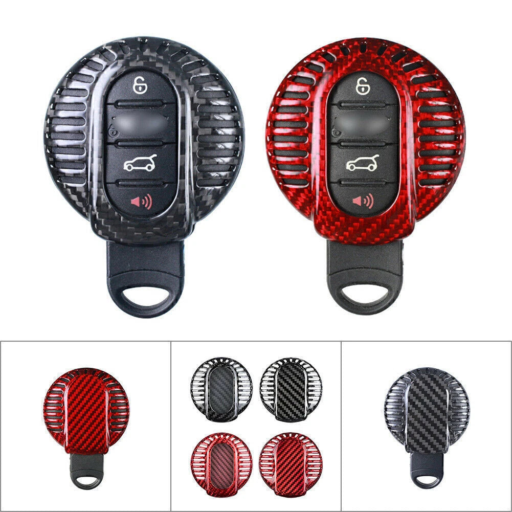 Carbon Fiber Key Case Cover for BMW Mini F54 F55 F56 F57 F60 (2014-2023)