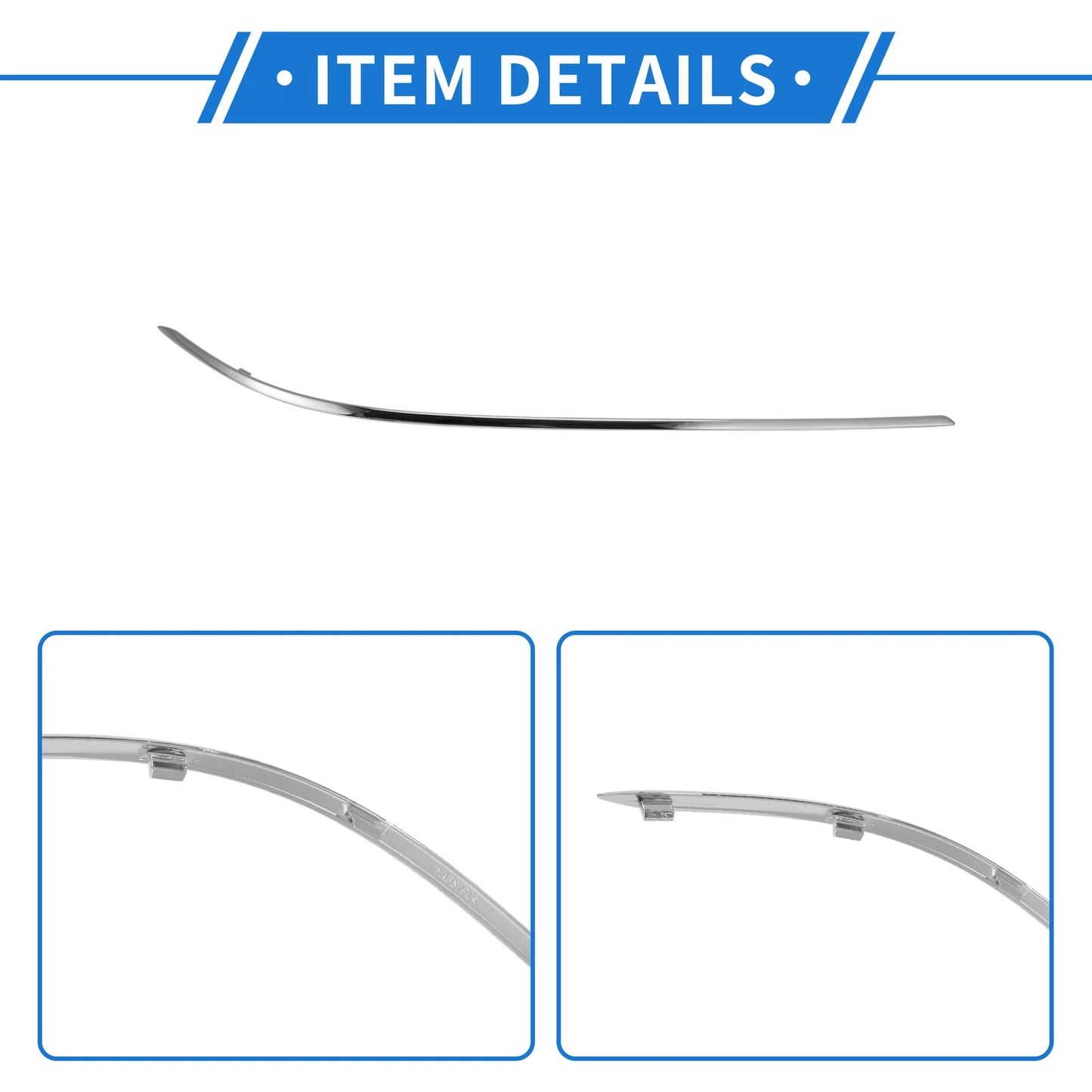 Bumper Grille Trim Garnish for Mercedes-Benz W212/E (2010-2013)