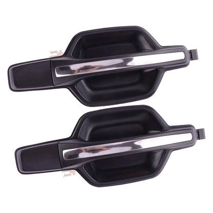 2 x Rear Outer Door Handles Set for Mitsubishi Pajero Montero