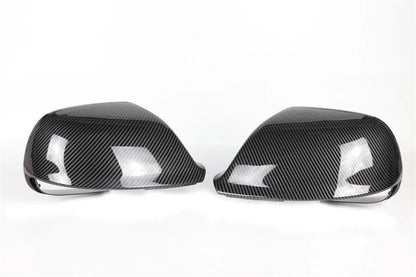 Carbon Style / Side Mirror Cap Cover for Audi Q5 Q7 8R (2009–2017)
