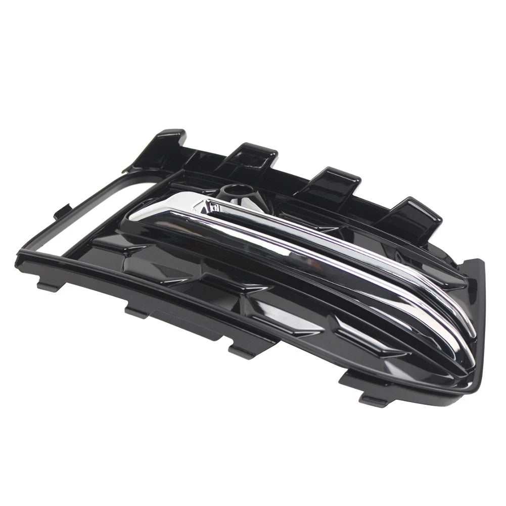 Right Front Fog Light Frame Cover with Chrome Trim for Audi A6 C8 S6 (2023-25)