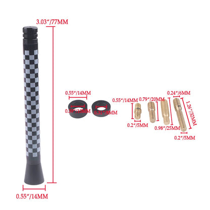 3'' Universal Aerial Roof Antenna for Mini Cooper R55 R56 R57 R60 F55 F56