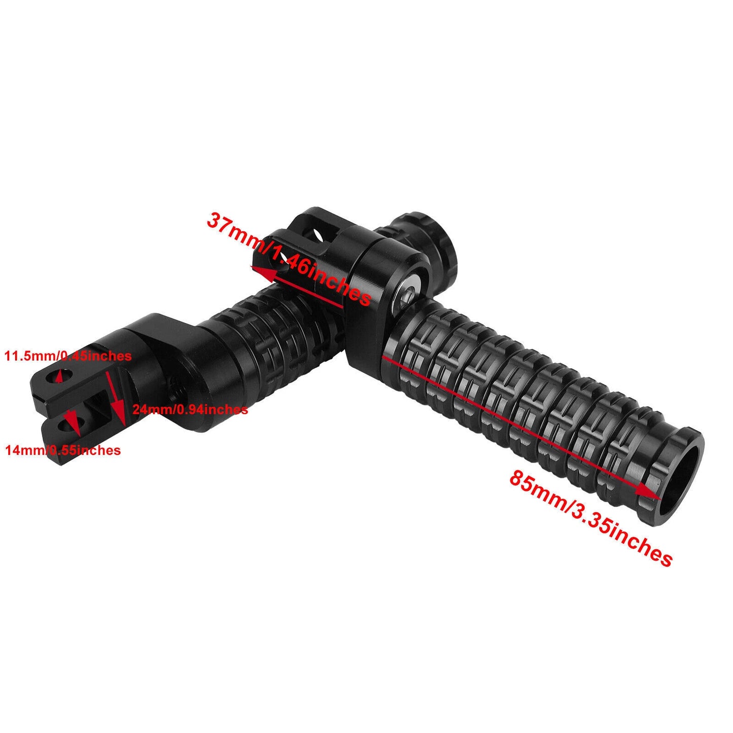 Footrests Foot Pegs for Benelli Tornado 302R BN302S (2018-2022)