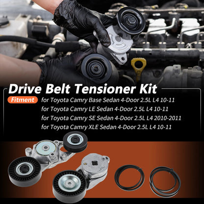 Drive Belt Tensioner for Toyota Camry Base Sedan (2007-2011)