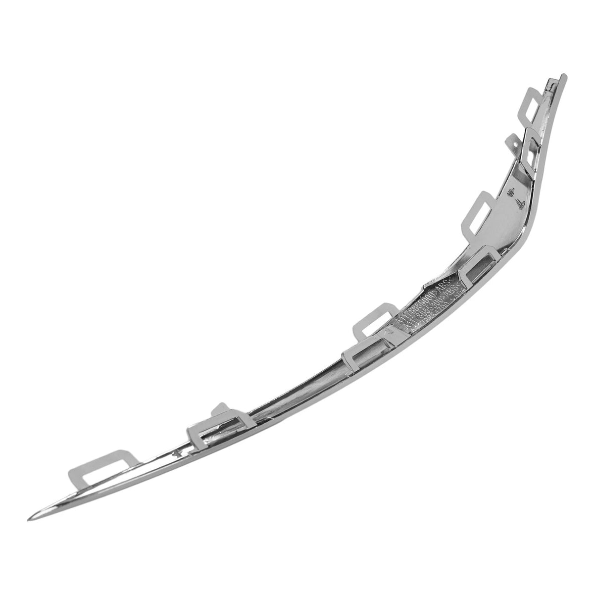 Pair Front Bumper Cover Molding Trim for Mercedes W117 CLA (2016–19)