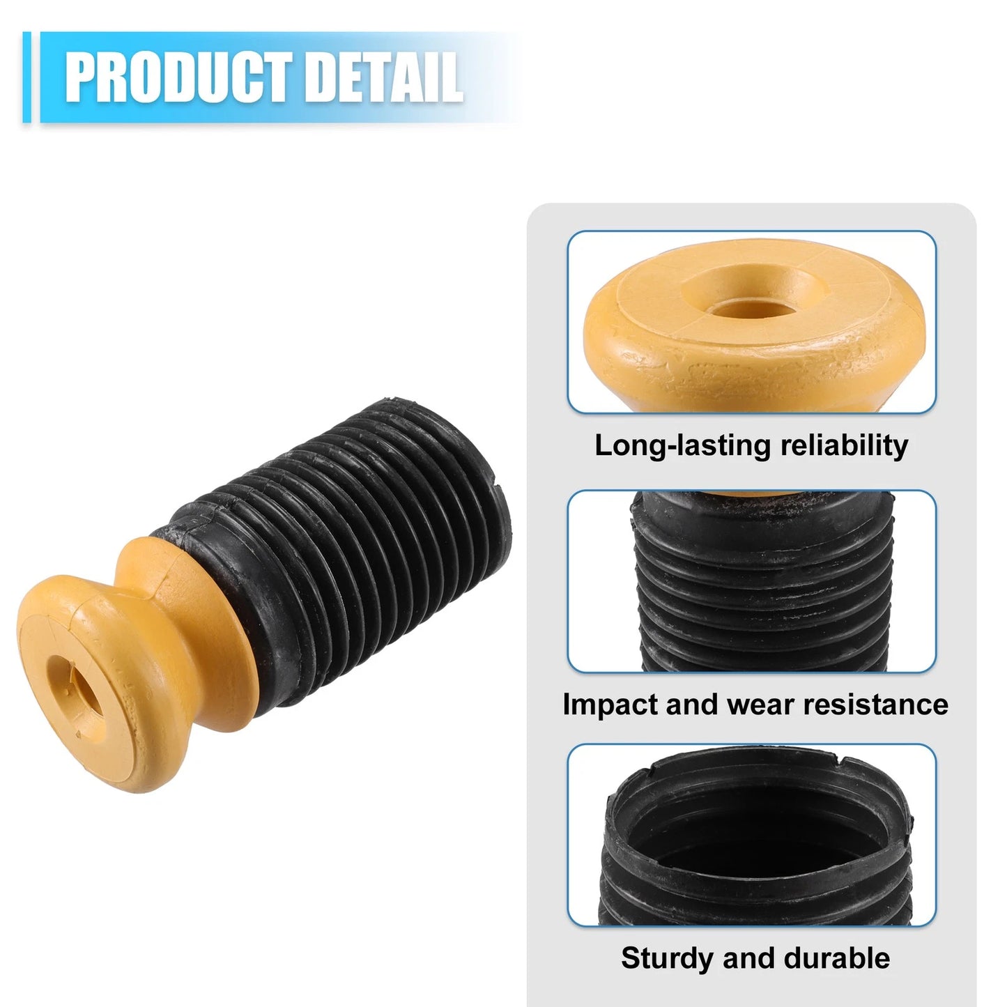2 x 2.83 Inch Front Suspension Bump Stops for BMW 640i (2012-2017)