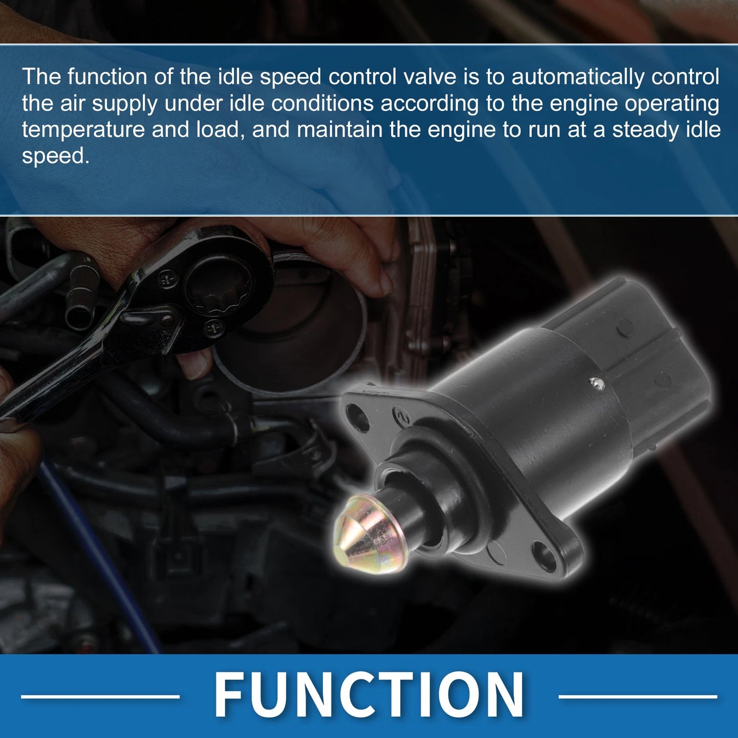 Idle Air Control Valve for Jeep Liberty (2002 - 2003)