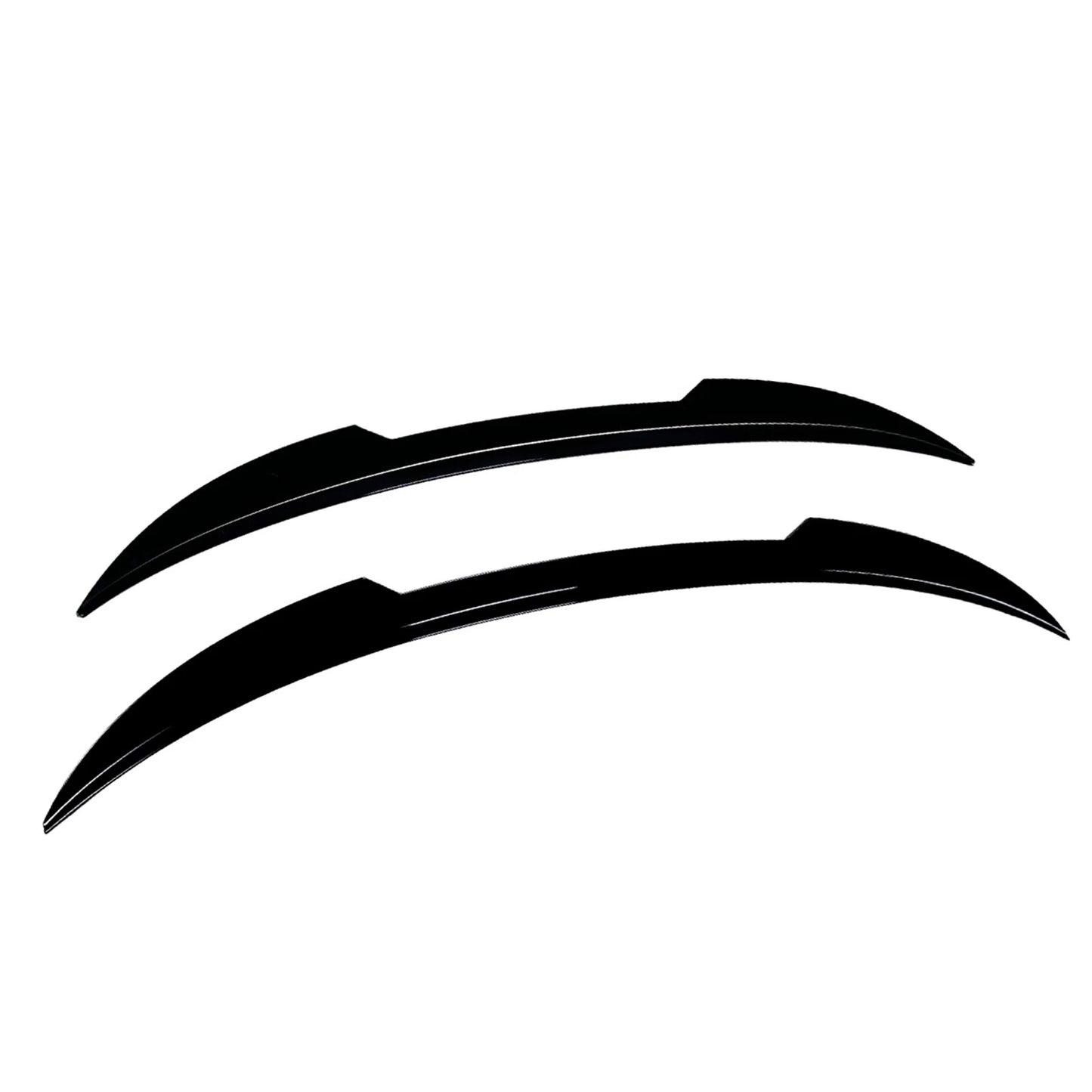 1x Rear Spoiler Lip for Audi Q3 Sportback (2019-2024) Gloss Black