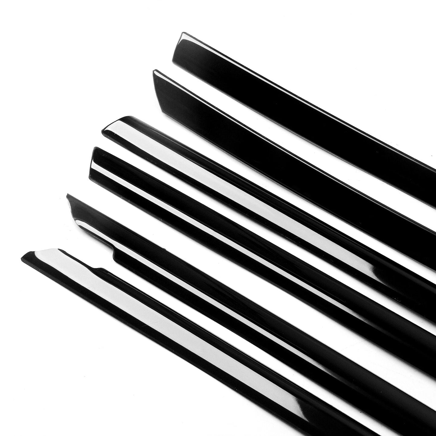 12 x Titanium Black Window Strip Moulding for Honda Accord (2023-2024)