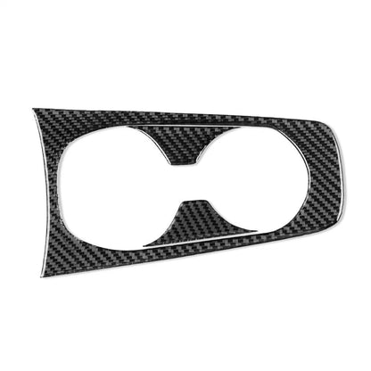 Carbon Fiber Front Water Cup Holder Trim for Chevrolet Camaro (2010-2015)