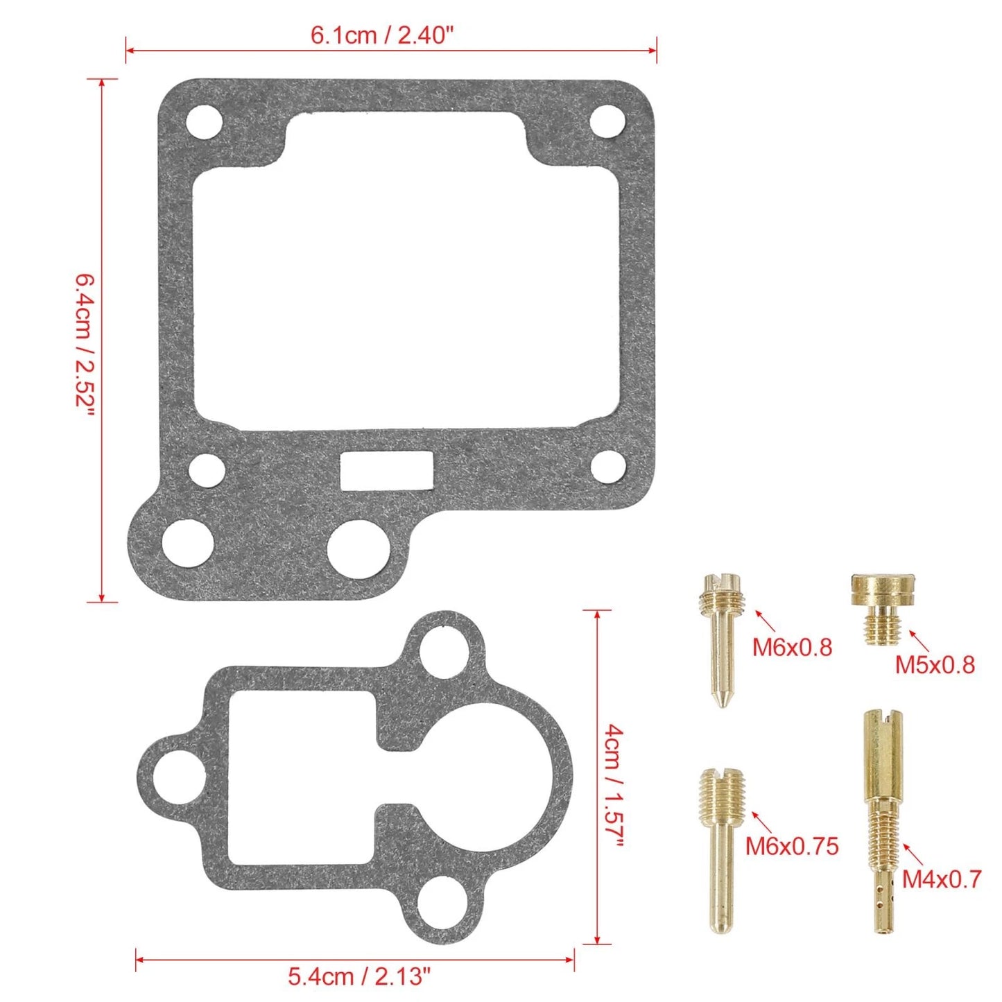 Carburetor Repair Rebuild Set for Yamaha Grizzly (2005–2008)