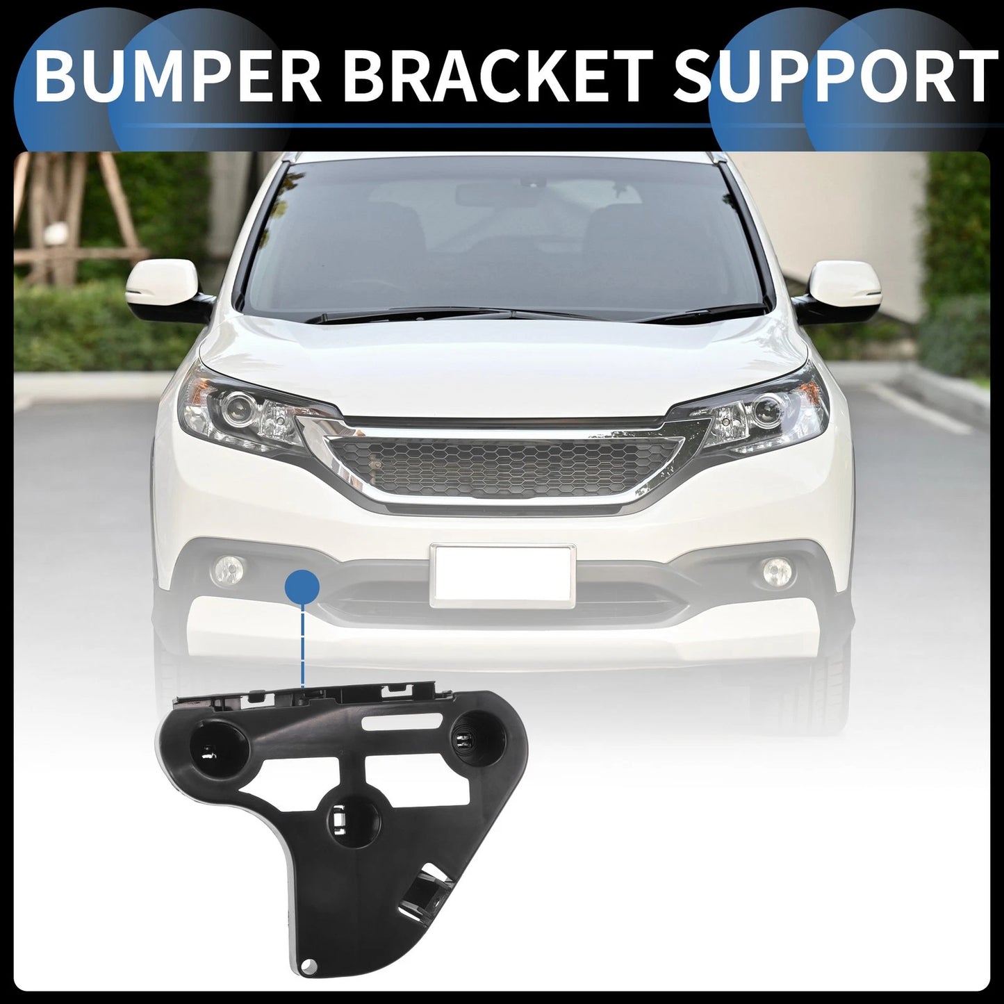 1 Pc Left Front Bumper Support Bracket for Toyota Tundra (2007–2014)