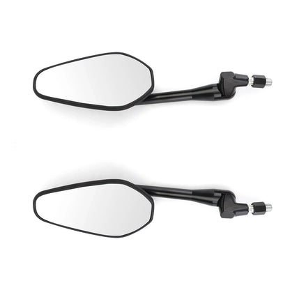 Pair Handlebar Mirrors for Moped Quad ATV Scooter (2010-2023)