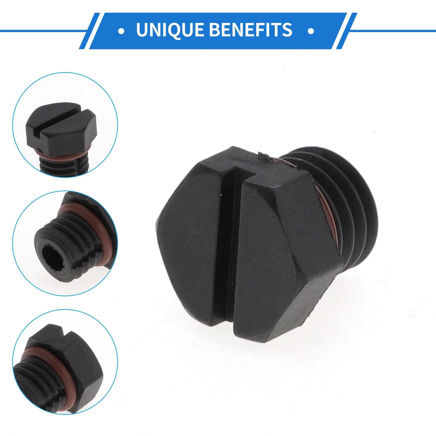 5 Pcs Diesel Fuel Filter Bleeder Screw for Chevy Silverado 2500 HD (2001-2012)
