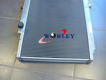 Aluminum Radiator & Fans for Nissan Patrol Y61 Petrol 4.5L (1997+)