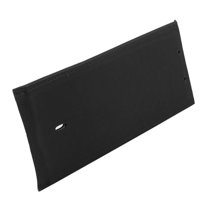 Black Leather Gas Tank Panel Bib for Harley Davidson