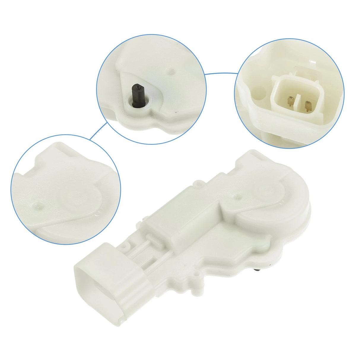 Beige Rear Left Power Door Lock Actuator for Toyota Echo (2000-2005)